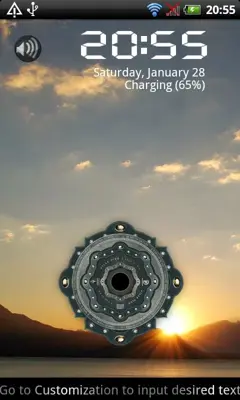 MetalWaveFreeMagicLockerTheme android App screenshot 2