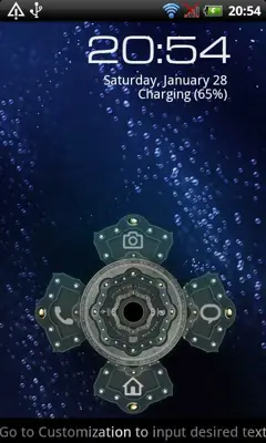 MetalWaveFreeMagicLockerTheme android App screenshot 3